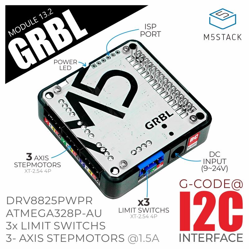 M5Stack - M5Stack Official GRBL Module 13.2 Stepmotor