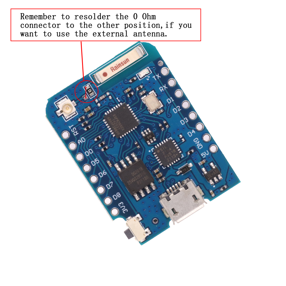 WeMos D1 Mini Pro V3.0 NodeMcu - D1 Mini Pro recension och pris