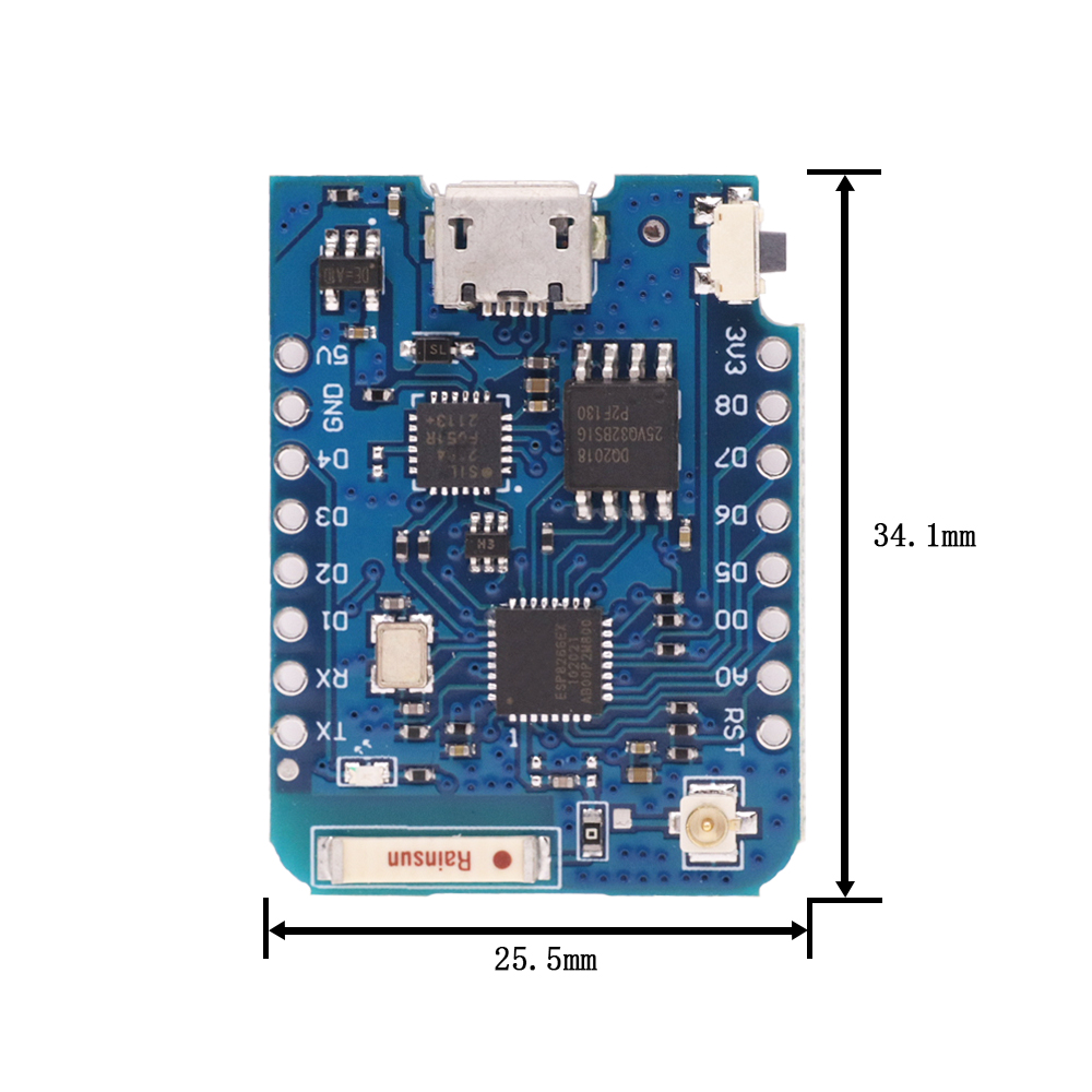 WeMos D1 Mini Pro V3.0 NodeMcu - D1 Mini Pro recension och pris