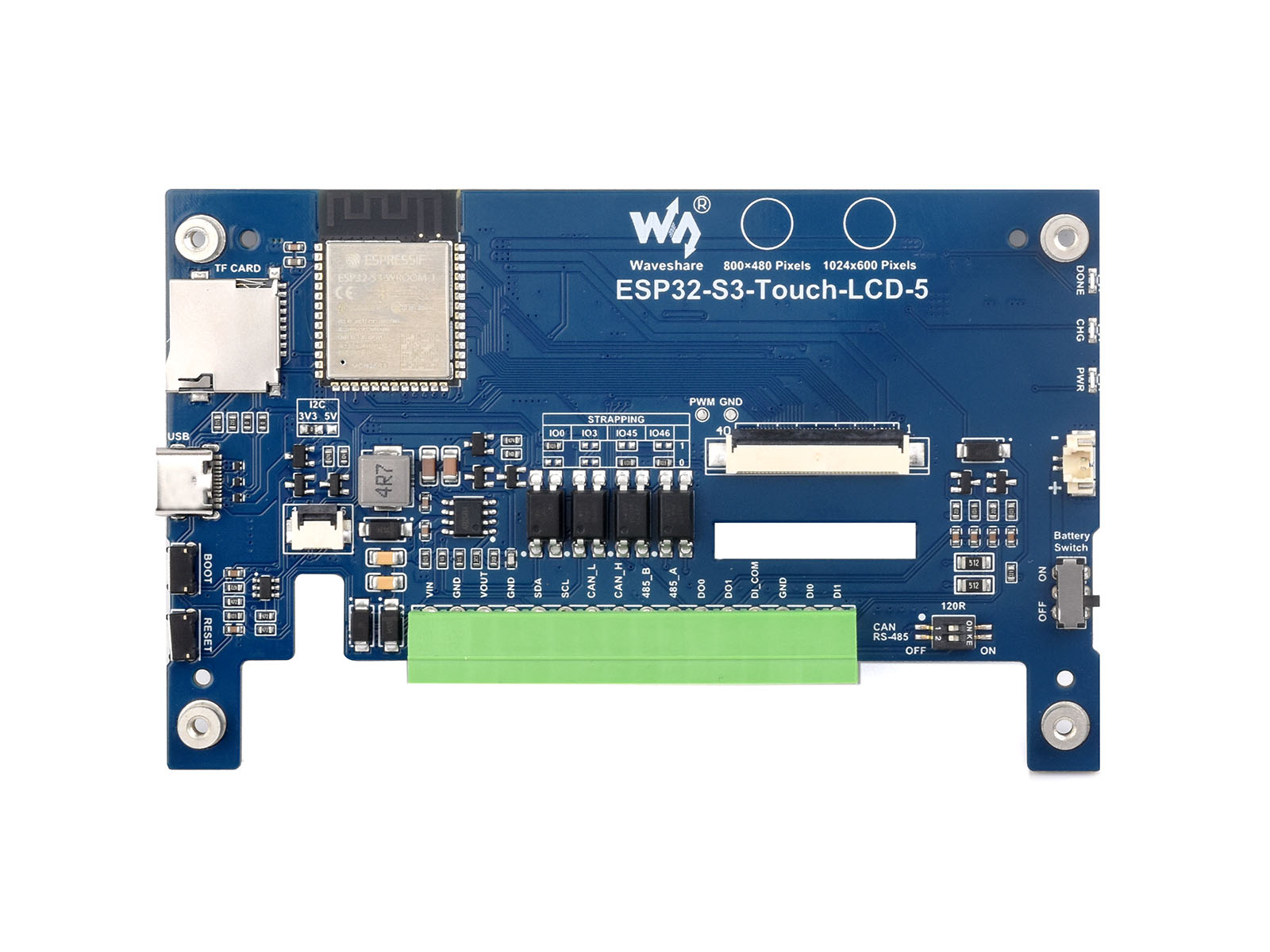 Waveshare ESP32-S3 5inch Capac - Waveshare Esp32 recension och pris