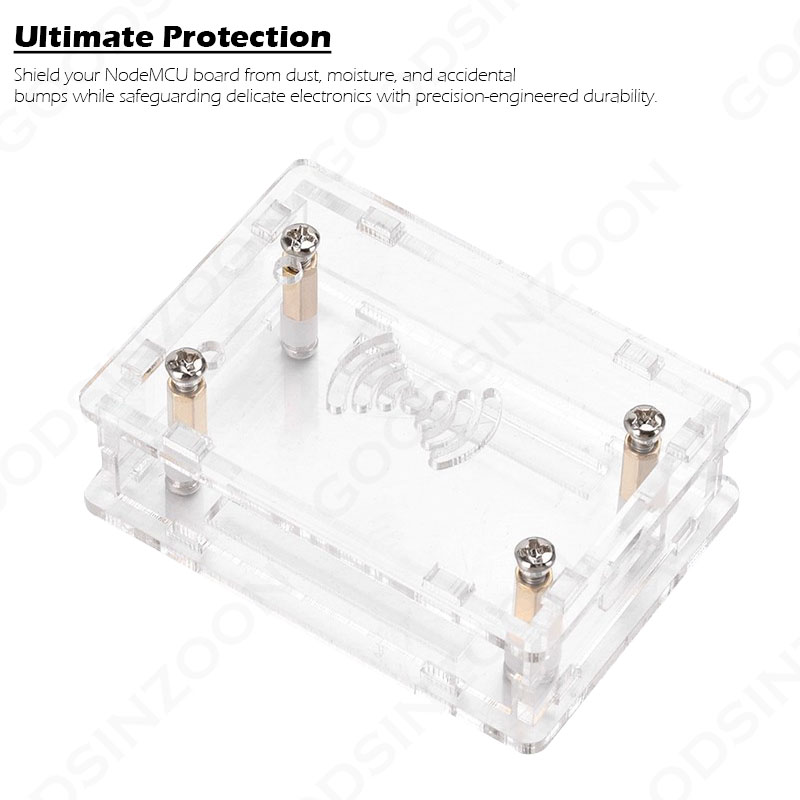 Acrylic Case kit for ESP32 Nod - Nodemcuv2 recension och pris